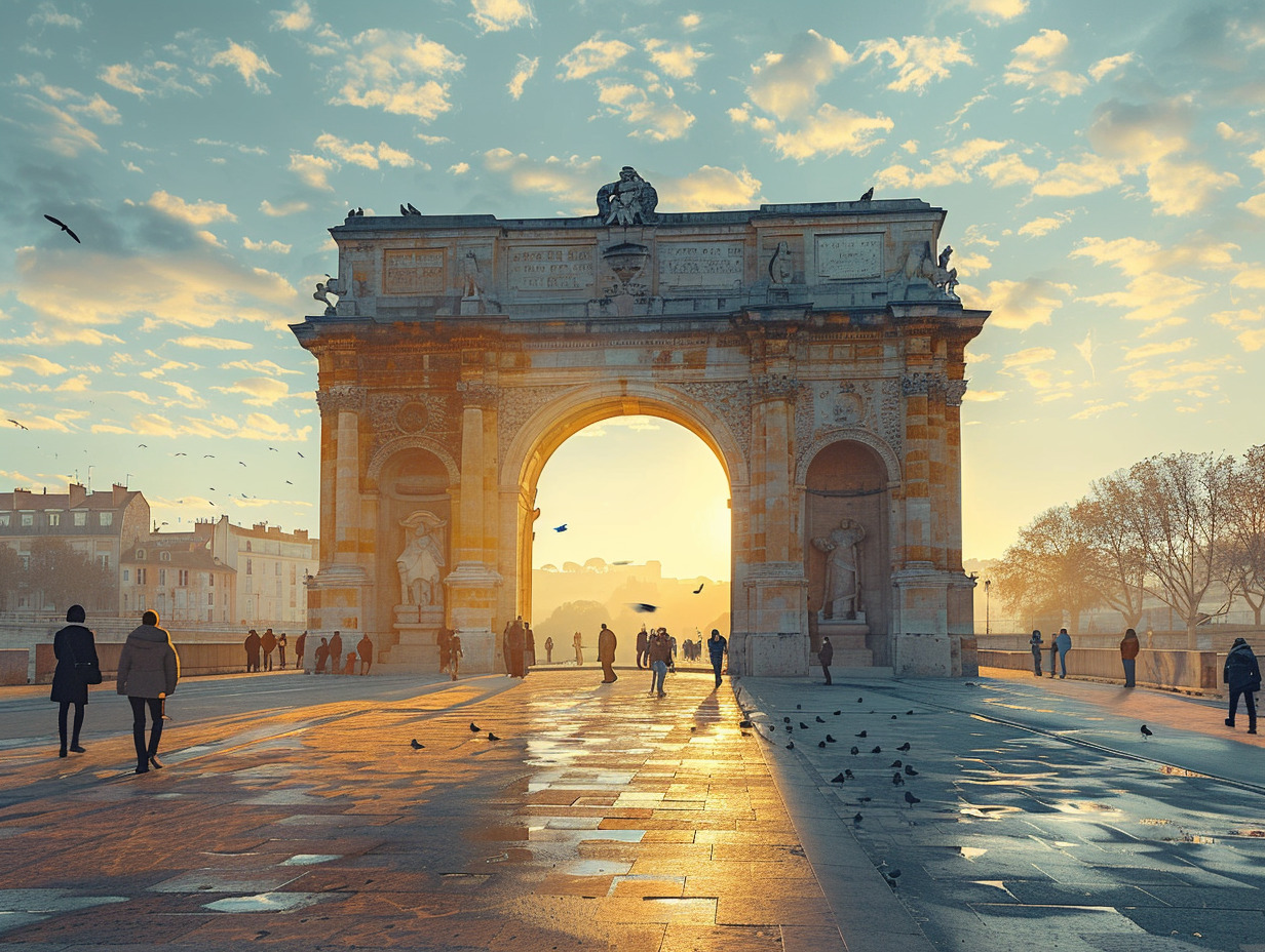 porte du peyrou montpellier