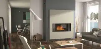Habillage cheminée moderne avec insert comment moderniser votre foyer avec style