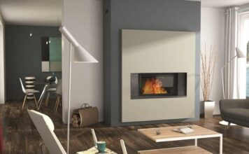 Habillage cheminée moderne avec insert comment moderniser votre foyer avec style