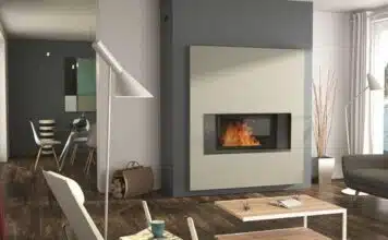 Habillage cheminée moderne avec insert : comment moderniser votre foyer avec style Habillage cheminée moderne avec insert comment moderniser votre foyer avec style
