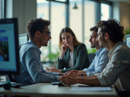 Zimbra à Bonneuil : tout savoir sur ce service de messagerie innovant Espace de bureau moderne avec professionnels collaborant