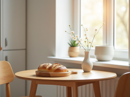 Petite table pour la cuisine : les meilleurs modèles gain de place