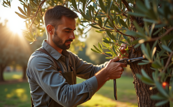 Taille drastique d’un olivier : techniques éprouvées pour un arbre majestueux