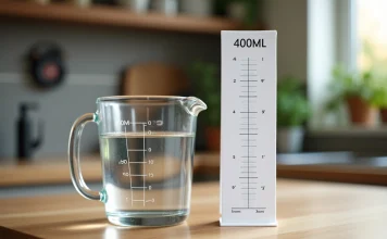 400ml en l : Convertissez vos mesures de façon simple